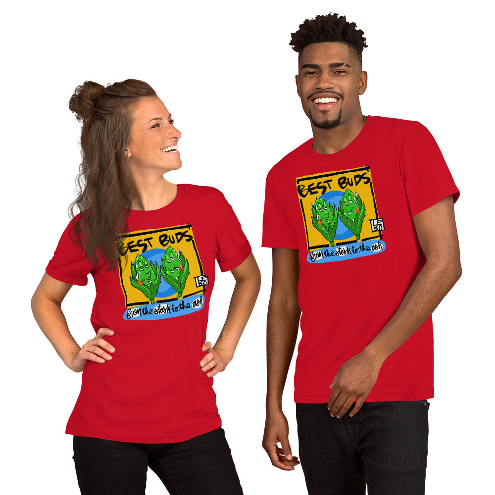 Best Buds - Lebo Short Sleeve Unisex T-Shirt